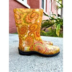 Retro Sloggers Rain Boots Womens 8